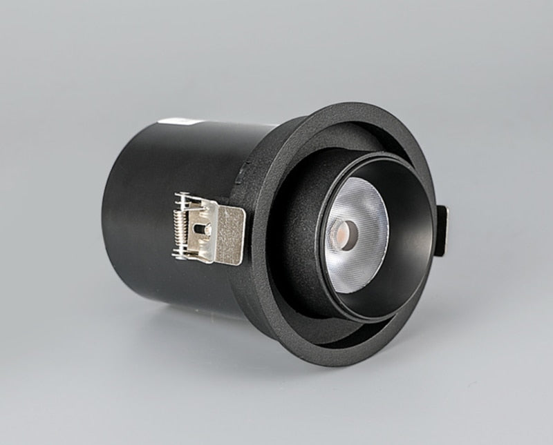 Dimmable Angle Adjust Stretchable Anti-glare LED COB Recessed Downlight 12W 15W 18W 20W LED Ceiling Lamp Spot Light AC90-260V