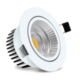 DBF Angle Adjust Dimmable LED Recessed Downlight 5W 7W 9W 12W 15W Ceiling Spot Lights with 90-265V LED Driver 3000K 4000K 6000K