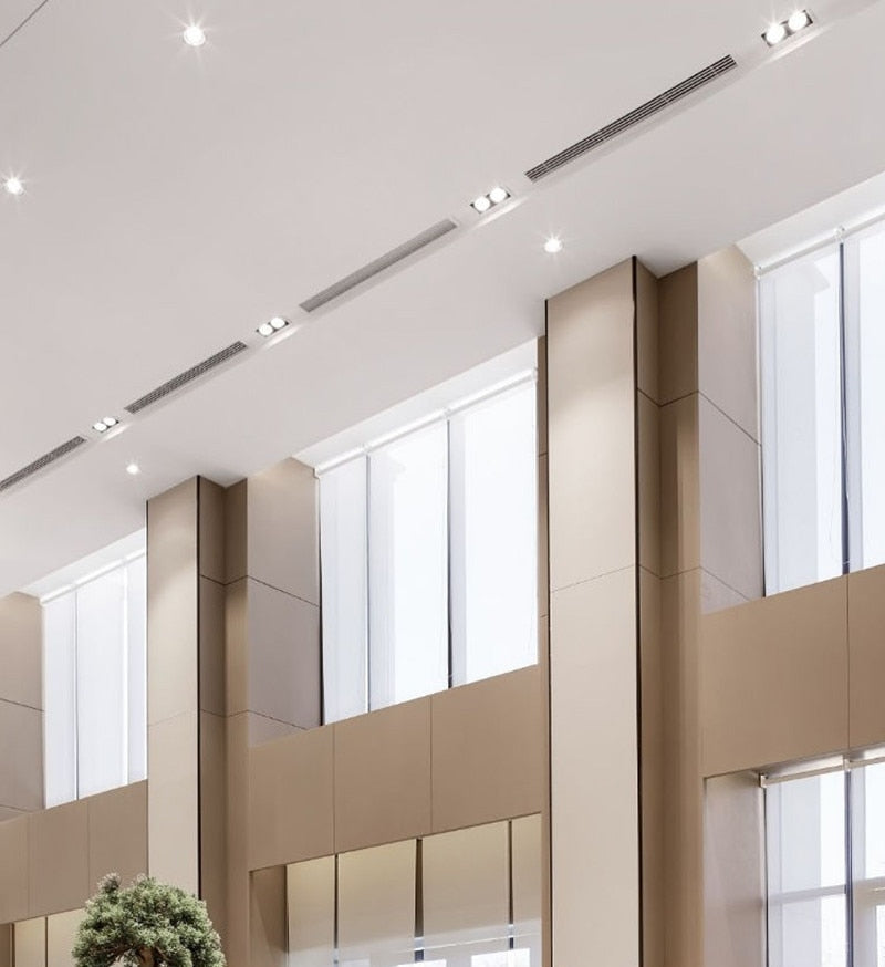 COB LED Downlights 10w 20w Surface Mounted dimmable LED Ceiling Lamps Spot Light square Rotation LED Downlights