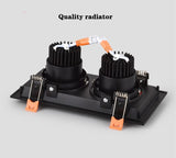 Dimmable Led downlight light COB Ceiling Spot Light 10w 20W 30W ceiling recessed Lights Indoor Lighting AC110V-220V