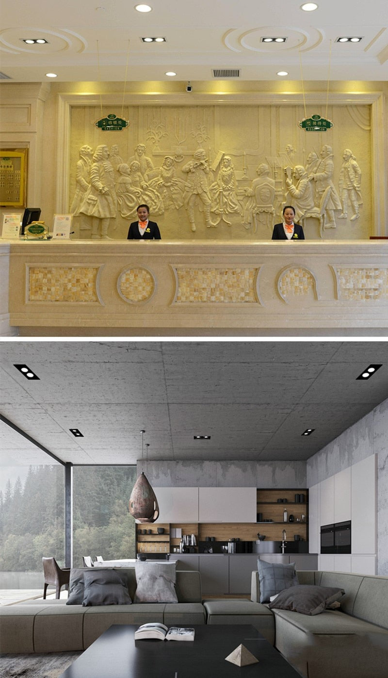 Dimmable Led downlight light COB Ceiling Spot Light 10w 20W 30W ceiling recessed Lights Indoor Lighting AC110V-220V