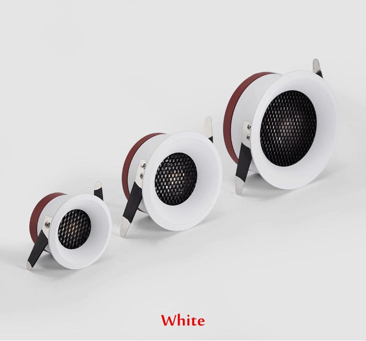 Ultra Thin Anti Glare Spot light 12W 9W 7W 5W ceiling lamp Recessed led light 2020 NEW LED Downlight for living room aisle light