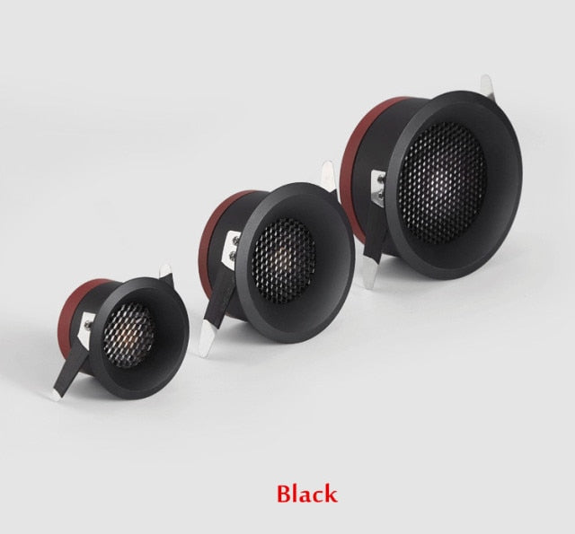 Ultra Thin Anti Glare Spot light 12W 9W 7W 5W ceiling lamp Recessed led light 2020 NEW LED Downlight for living room aisle light