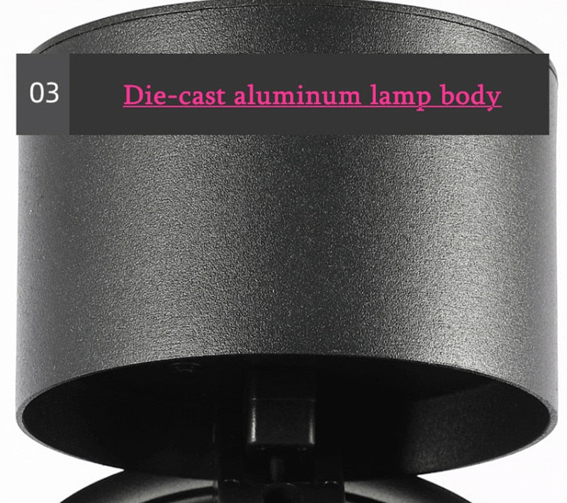 Dimmable 360 Degree Rotating LED COB Spot Light Ceiling lamp AC85-265V 10W 15W 20W AC85V-285V Recessed Foldable LED Downlight