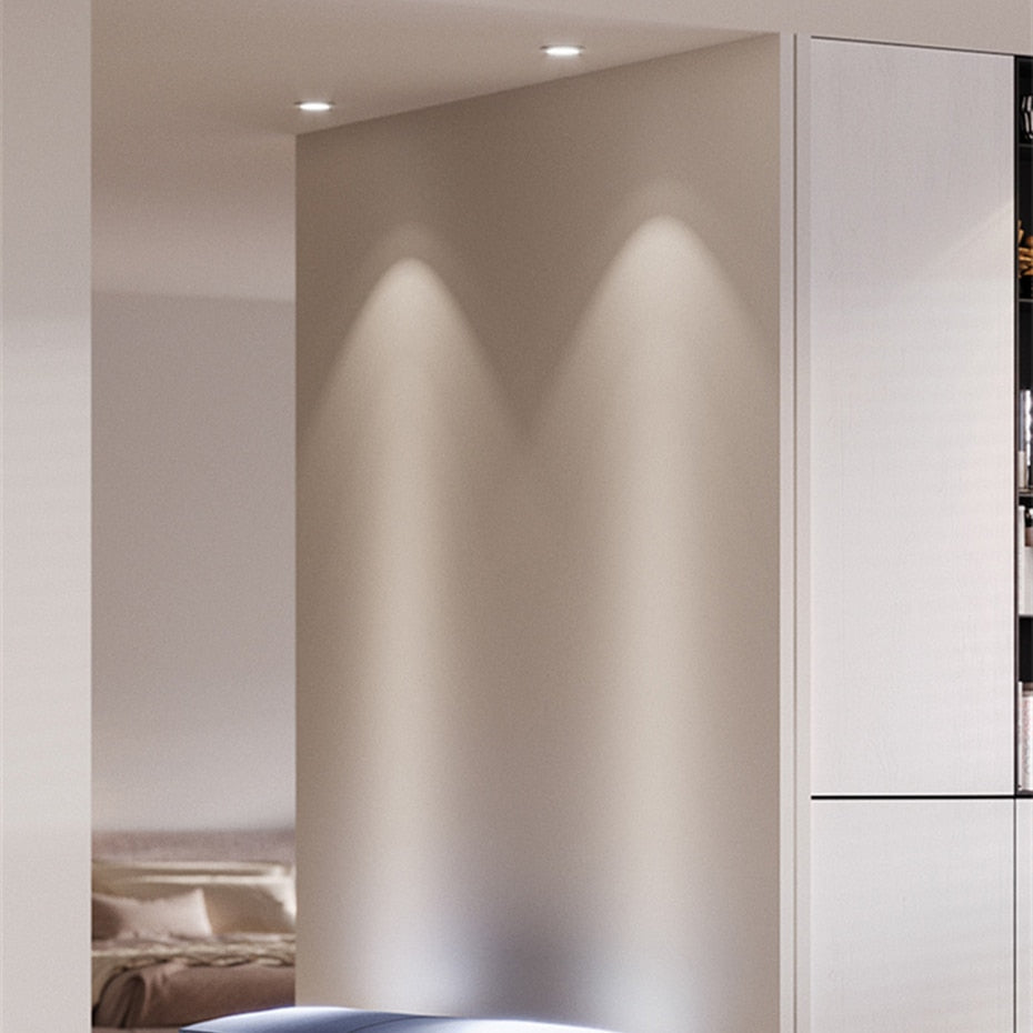 DBF 4 Different Beam Angle Recessed LED Downlight Dimmable 7W 10W LED Spot Light LED Decoration Ceiling Spot Lamp AC110V/220V