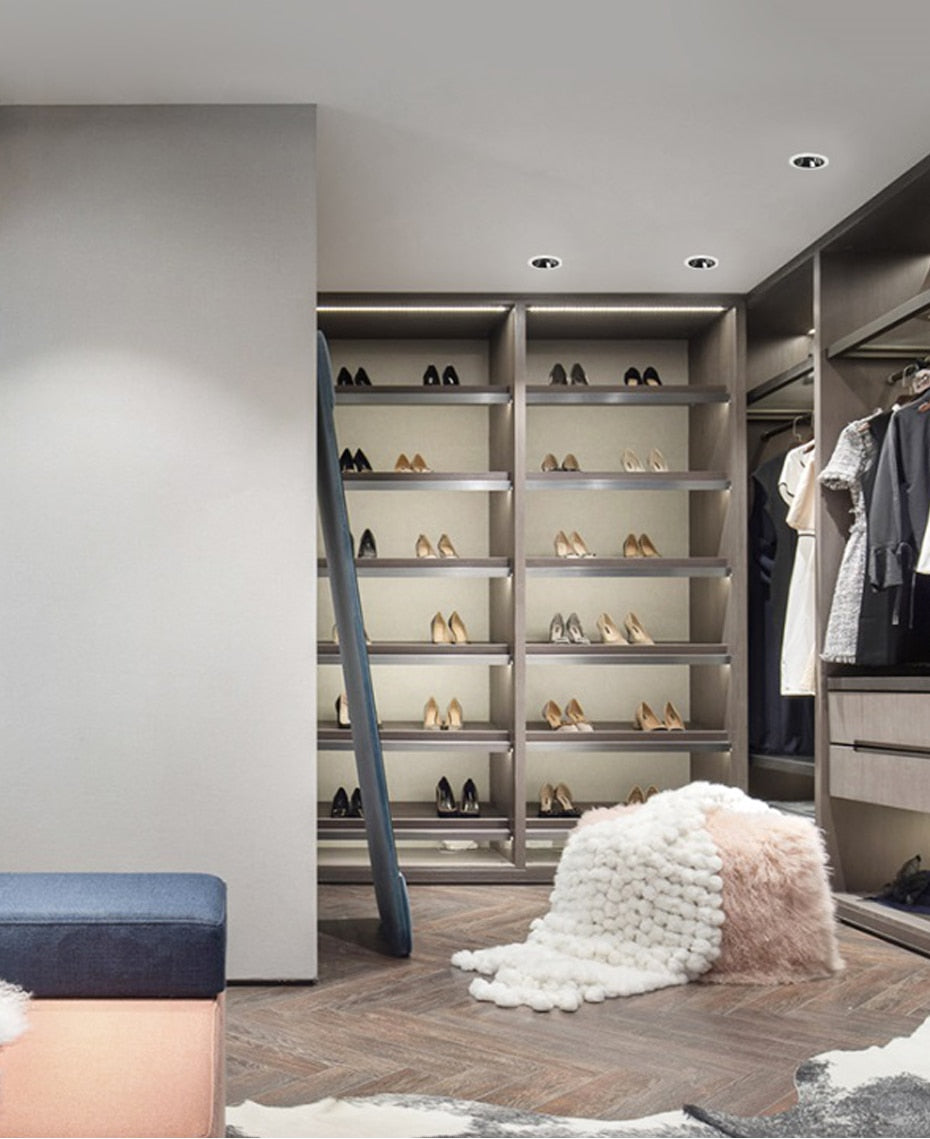 DBF 4 Different Beam Angle Recessed LED Downlight Dimmable 7W 10W LED Spot Light LED Decoration Ceiling Spot Lamp AC110V/220V