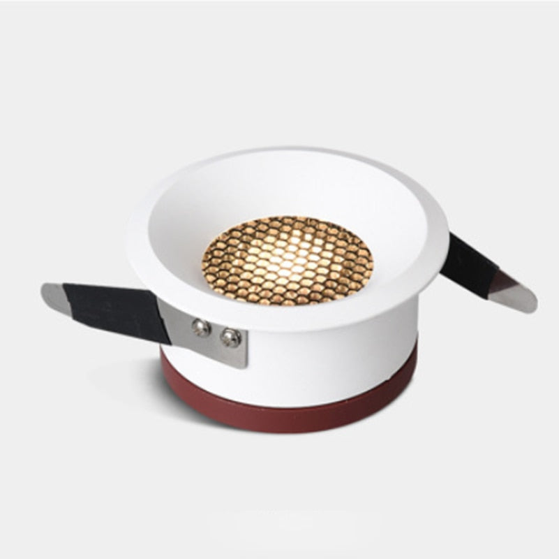 2020 New Honeycomb Nest 9W 12W 15W 20W Anti Glare Lens COB Recessed Downlight Round LED Ceiling Spot Light Pic Background