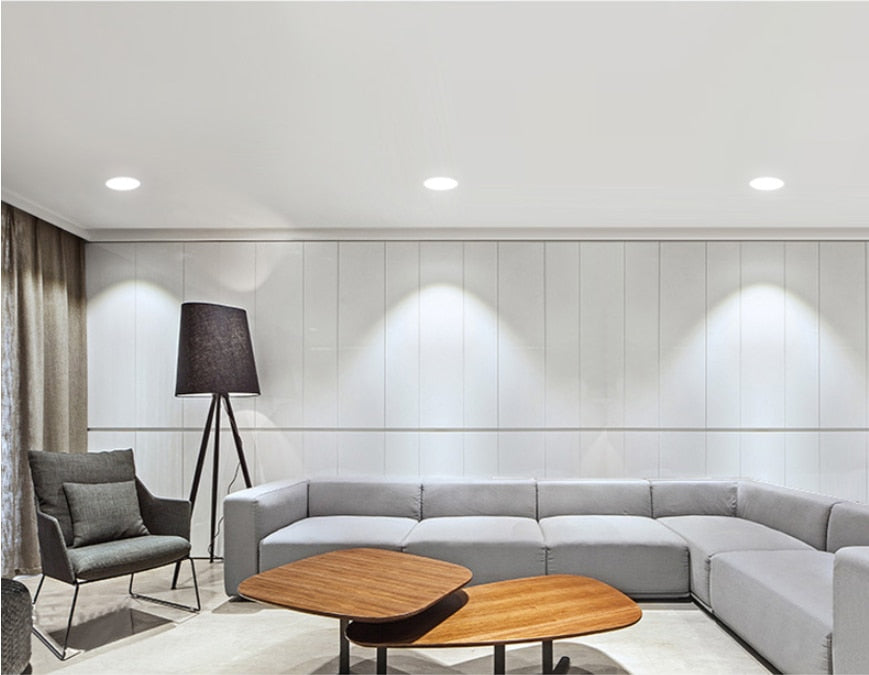 2020 New Honeycomb Nest 9W 12W 15W 20W Anti Glare Lens COB Recessed Downlight Round LED Ceiling Spot Light Pic Background