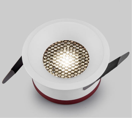 2020 New Honeycomb Nest 9W 12W 15W 20W Anti Glare Lens COB Recessed Downlight Round LED Ceiling Spot Light Pic Background