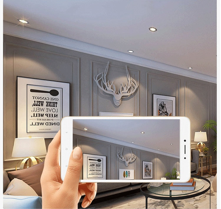 Dimmable LED Recessed Downlight 3W 5W 7W 10W 12W White/Black Body Ceiling Spot Light with 90-265V LED Driver 3000K 4000K 6000K