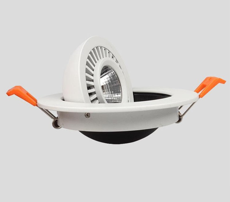 Dimmable Rotatable Angle Adjustable LED Recessed Downlight 7W 9W 12W 15W 18W LED COB Ceiling Lamp Spot Light For Home Lighting