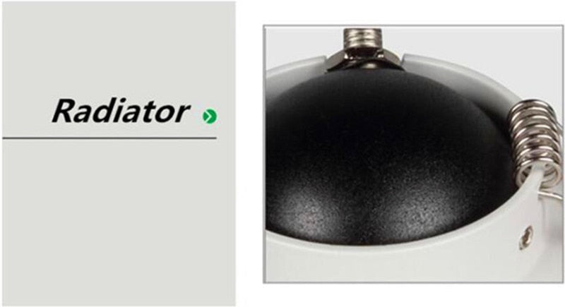 Dimmable Rotatable Angle Adjustable LED Recessed Downlight 7W 9W 12W 15W 18W LED COB Ceiling Lamp Spot Light For Home Lighting