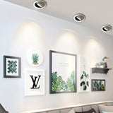 Dimmable Rotatable Angle Adjustable LED Recessed Downlight 7W 9W 12W 15W 18W LED COB Ceiling Lamp Spot Light For Home Lighting