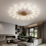 Fireworks led Chandelier For Living Room Bedroom Home chandelier Modern Led Ceiling Chandelier Lamp Lighting chandelier