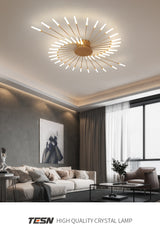 Fireworks led Chandelier For Living Room Bedroom Home chandelier Modern Led Ceiling Chandelier Lamp Lighting chandelier