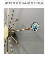 Fireworks led Chandelier For Living Room Bedroom Home chandelier Modern Led Ceiling Chandelier Lamp Lighting chandelier