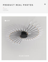 Fireworks led Chandelier For Living Room Bedroom Home chandelier Modern Led Ceiling Chandelier Lamp Lighting chandelier