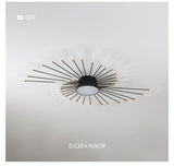 Fireworks led Chandelier For Living Room Bedroom Home chandelier Modern Led Ceiling Chandelier Lamp Lighting chandelier