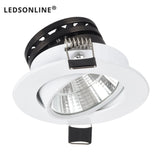 LED Recessed Lighting Downlight Dimmable COB Mini 10pcs/pack 3W 5W 7W Equal 36W 50W 80W Hologen Lamp 110V 220V