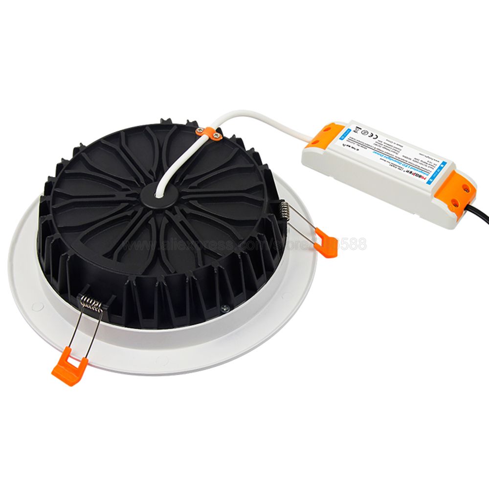 MiBoxer FUT060 25W Smart RGB+CCT LED Downlight Recessed Ceiling Spotlight AC100-240V 2.4G RF Remote WiFi APP Voice Control