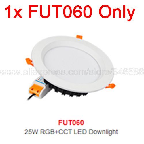 MiBoxer FUT060 25W Smart RGB+CCT LED Downlight Recessed Ceiling Spotlight AC100-240V 2.4G RF Remote WiFi APP Voice Control