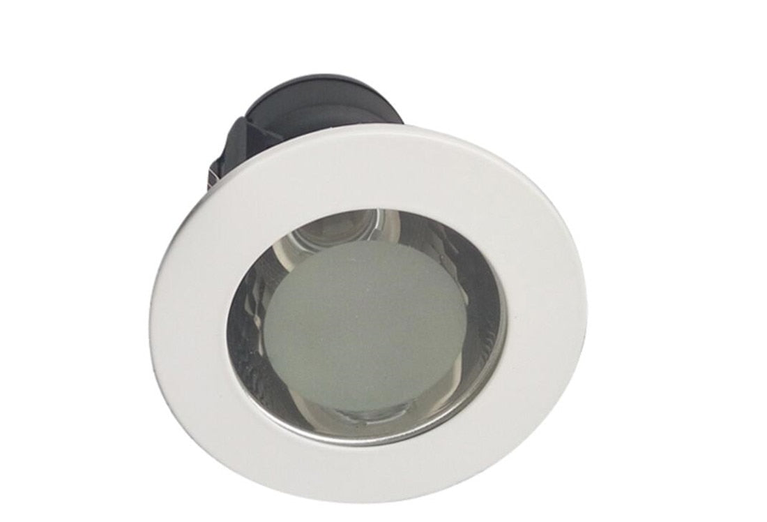LED Downlight 3.5 inch E27 White Round Recessed Casing Downlight Holder e27 with Glass cover