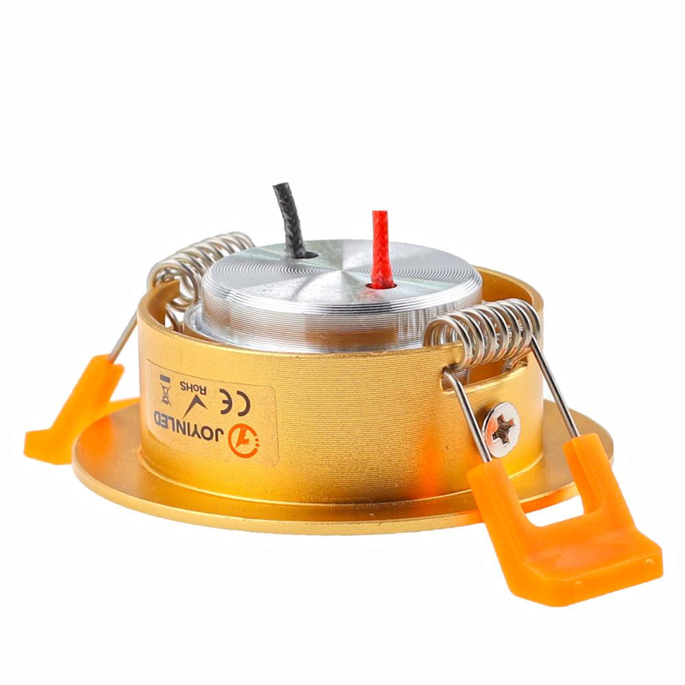 Dimmable Led Downlight Light COB Ceiling Spot Light 3W AC85-265V Aluminum Ceiling Recessed Lights Indoor Lighting Cutout 50mm