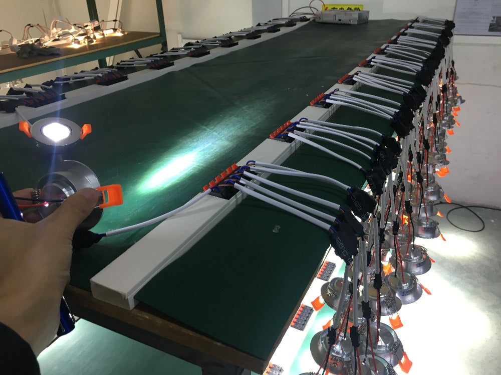 Dimmable Led Downlight Light COB Ceiling Spot Light 3W AC85-265V Aluminum Ceiling Recessed Lights Indoor Lighting Cutout 50mm