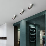 Tinlaibor Dimmable Foldable / Rotatable 12W 7*15cm Spotlight Living room TV Background wall Ceiling LED Downlight COB Anti glare