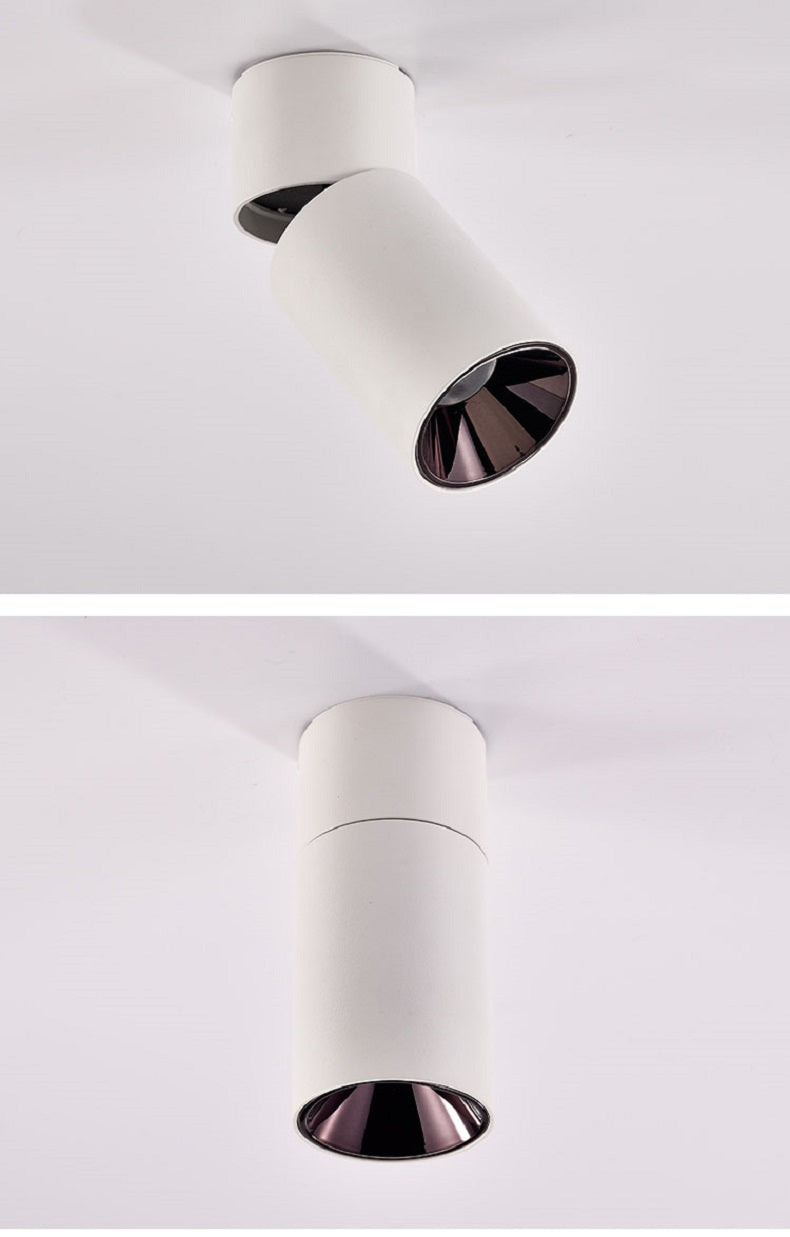 Tinlaibor Dimmable Foldable / Rotatable 12W 7*15cm Spotlight Living room TV Background wall Ceiling LED Downlight COB Anti glare