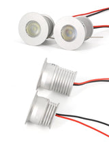 Indoor Spotlight LED Recessed Dimmable Ceiling Downlight 12V-24V / 3V 3W Cabinet Spot Light Living Room Bedroom Kitchen Spot