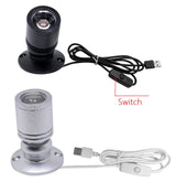 etrnLED USB Spot Light Mini Led Lamp Jewelry Showcase Wine Cabinet Lighting Kit 1W 3W Adjustable Spotlights Ceiling Downlight 5V