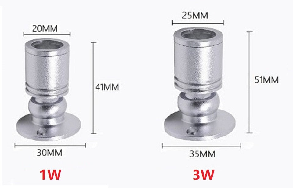 etrnLED USB Spot Light Mini Led Lamp Jewelry Showcase Wine Cabinet Lighting Kit 1W 3W Adjustable Spotlights Ceiling Downlight 5V