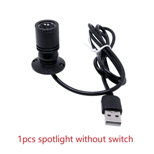 etrnLED USB Spot Light Mini Led Lamp Jewelry Showcase Wine Cabinet Lighting Kit 1W 3W Adjustable Spotlights Ceiling Downlight 5V