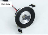 Mini LED COB Downlight 3W Gold Black Silver White Aluminum Lamp Body Easy Installation Dimmable 110V 220V 3000K 4000K 6500K