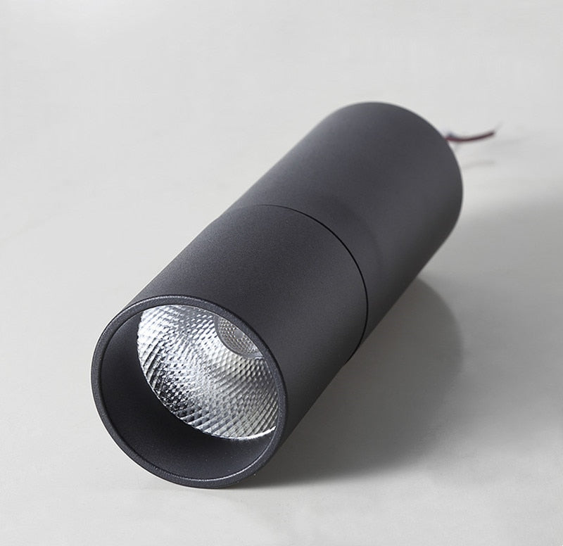 Dimmable Rotating LED Downlights 7W 12W 15W COB LED Ceiling Spot Lights AC110-220V LED Wall Lamp Warm Cold White Indoor Lighting