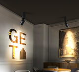 Dimmable Rotating LED Downlights 7W 12W 15W COB LED Ceiling Spot Lights AC110-220V LED Wall Lamp Warm Cold White Indoor Lighting