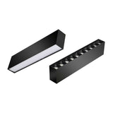 Frameless surface mounted Downlight AC110V-240V LED Linear Bar Lamp Aluminum Ceiling Light Long Strip Corridor Bedroom Decor