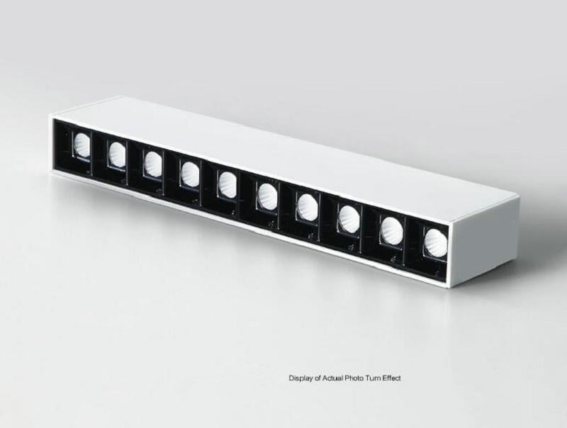 Frameless surface mounted Downlight AC110V-240V LED Linear Bar Lamp Aluminum Ceiling Light Long Strip Corridor Bedroom Decor