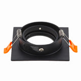 MR16 GU10 Recessed Ceiling Downlight Spot lighting Bulb COB Spot light Indoor LED Ceiling Light Frame Square Lighting Fixtures