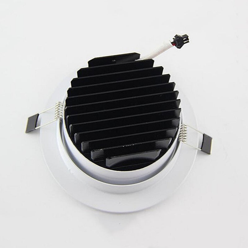 Dimmable Recessed LED Downlights 5W 7W 9W 12W 15W 18W COB LED Ceiling Spot Lights 110-240V LED Ceiling Lamps Indoor Lighting