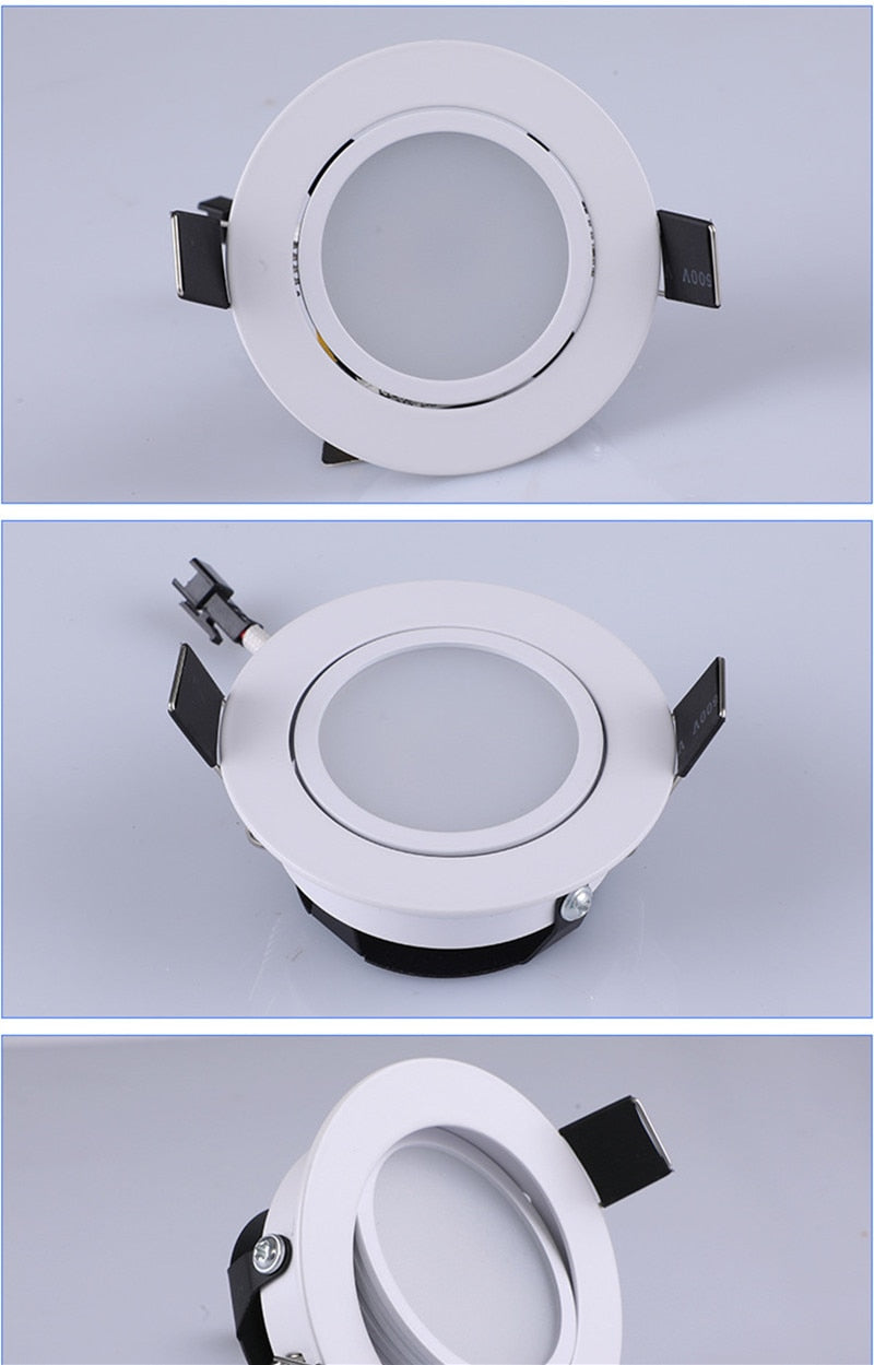 Dimmable Recessed LED Downlights 5W 7W 9W 12W 15W 18W COB LED Ceiling Spot Lights 110-240V LED Ceiling Lamps Indoor Lighting