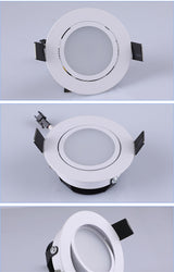 Dimmable Recessed LED Downlights 5W 7W 9W 12W 15W 18W COB LED Ceiling Spot Lights 110-240V LED Ceiling Lamps Indoor Lighting