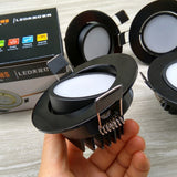 Dimmable Recessed LED Downlights 5W 7W 9W 12W 15W 18W COB LED Ceiling Spot Lights 110-240V LED Ceiling Lamps Indoor Lighting