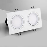 Led Downlight Square Dimmable COB Spot 5W 7W 10W 14W 20W AC85-265V ceiling recessed Indoor Lighting