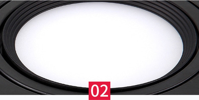 Led Downlight Square Dimmable COB Spot 5W 7W 10W 14W 20W AC85-265V ceiling recessed Indoor Lighting