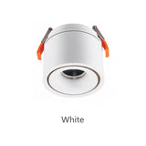 Foldable Dimmable LED COB Recessed Downlight Black/White Housing 7W 10W 15W 18W LED Ceiling Spot Light for Pictures Background