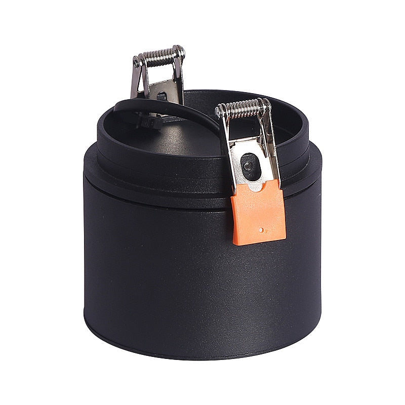 Foldable Dimmable LED COB Recessed Downlight Black/White Housing 7W 10W 15W 18W LED Ceiling Spot Light for Pictures Background