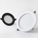 LED downlight embedded ceiling light spotlight hole light living room 6W 9W 15W 20W ultra-thin engineering downlight