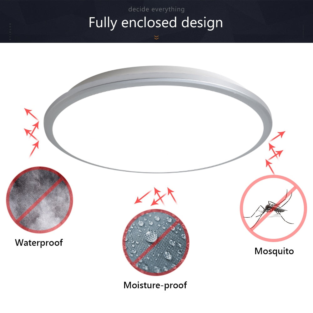 Led Ceiling Light Downlight Round 220V 12W 18W 24W 36W Modern Wall Flush Mount For Bedroom Kitchen in Living Room Outdoor lamp